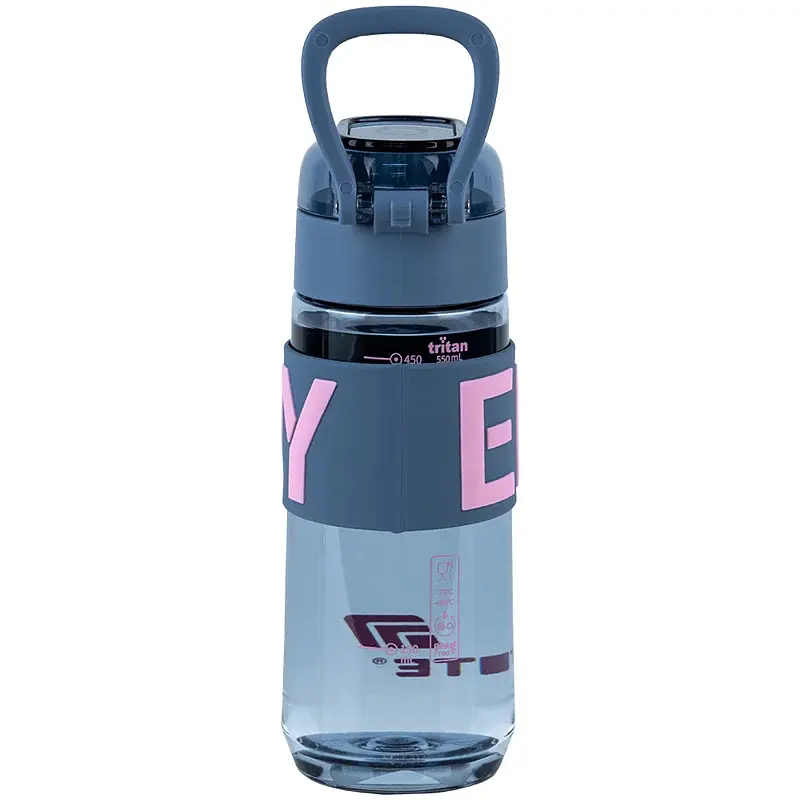 Бутылочка для воды Kite Enjoy 550 мл серо-розовая (K25-1232-2) - фото 2