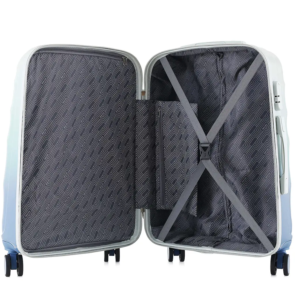 Валіза велика 29 дюймів Semi Line T5648-3 104 л Blue/Navy Gradient - фото 3
