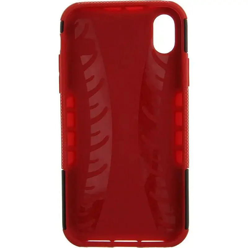 Чохол-накладка Toto Dazzle Kickstand 2 in 1 Case Apple iPhone XR Red - фото 6