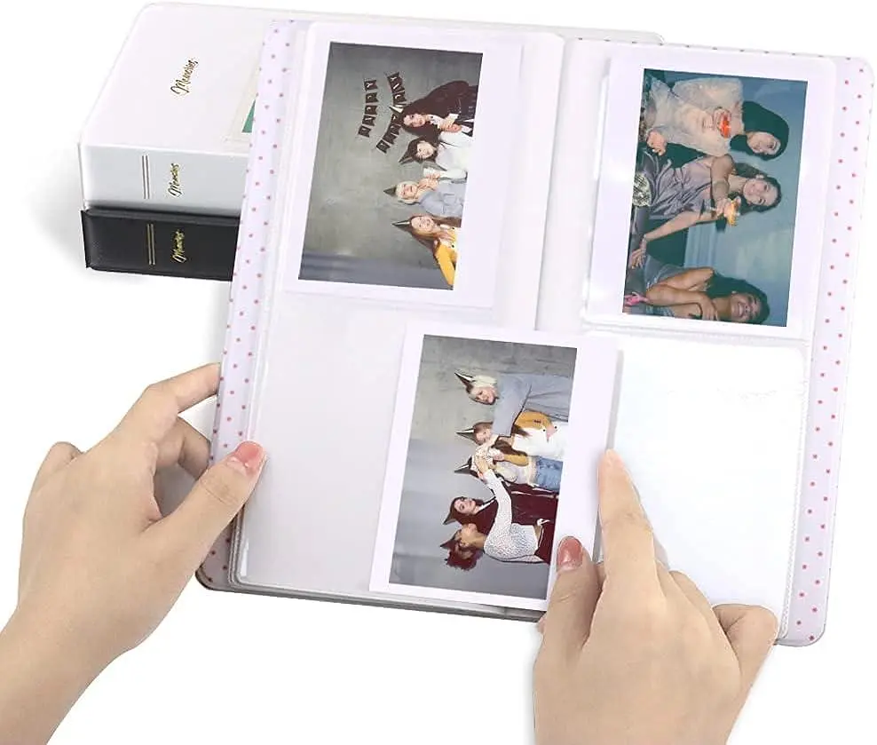 Подарунковий набір Фотопринтер Fujifilm Instax Link Wide, Фотопапір 20 шт, Прозорий чохол, Фотоальбом на 64 фото Білий - фото 7