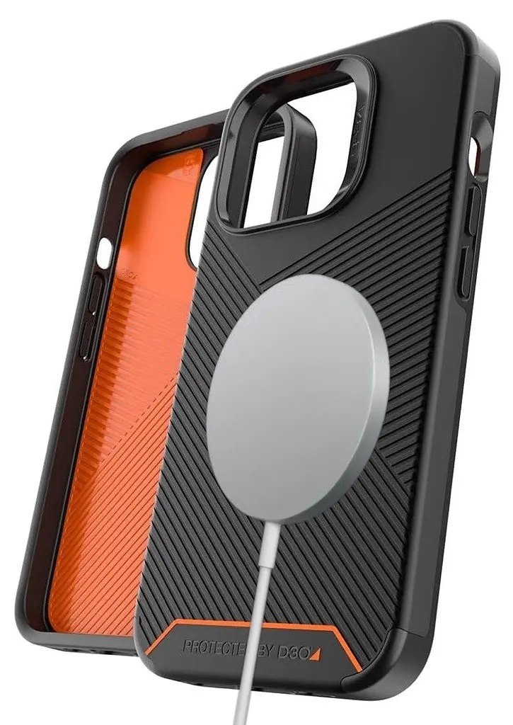 Оригинальный противоударный чехол для iPhone 13 Pro Max Gear4 Denali MagSafe Black 702008217