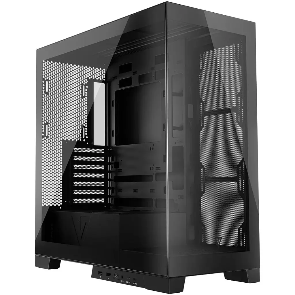 Корпус Modecom VOLCANO SPACE APEX w/o fans MIDI USB 3.0x2+TYPE-C BLACK без БЖ ATX (AT-SPACE-PG-NF-10-000000) - фото 6