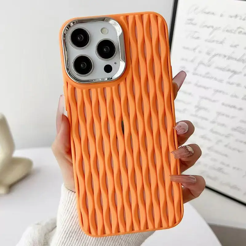 Чохол TPU Ribbio для Apple iPhone 14 Pro Max (6.7) Orange - фото 2