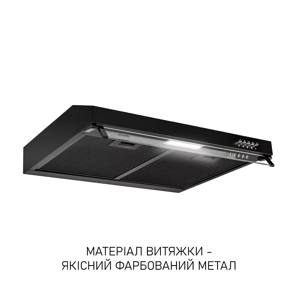 Витяжка плоска Minola HPL 6200 BLF - фото 3