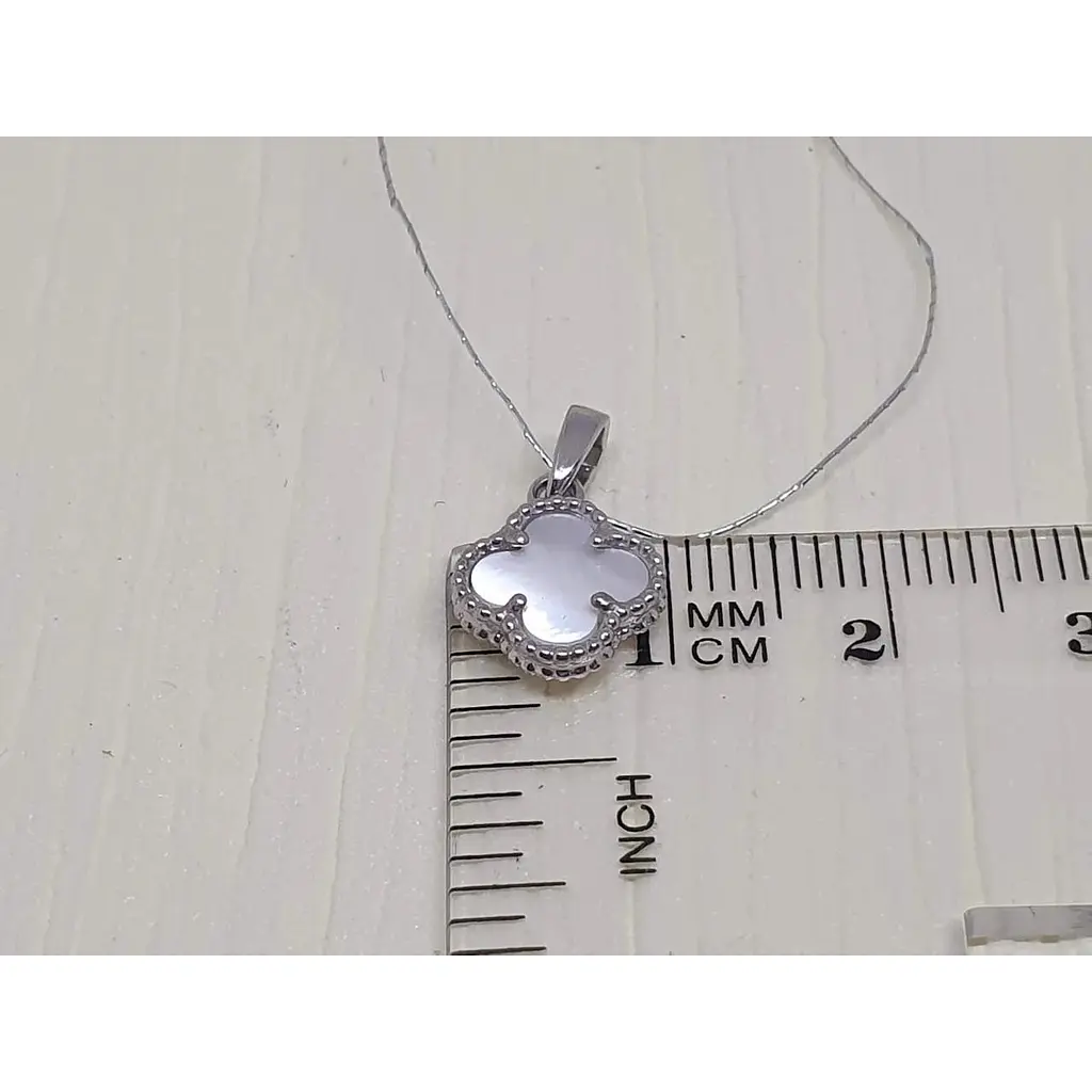 Золота підвіска Платон Конюшина з перламутром. 3П125/68Б - фото 2