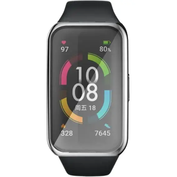 Чохол-накладка DK CDK Silicone Face Case для Huawei Band 6 (012534) (silver) - фото 2