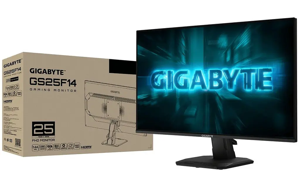 Монітор Gigabyte 2‎4.5” GS25F14 Gaming Monitor FHD IPS 144Hz (GS25F14 Gaming Monitor) - фото 8