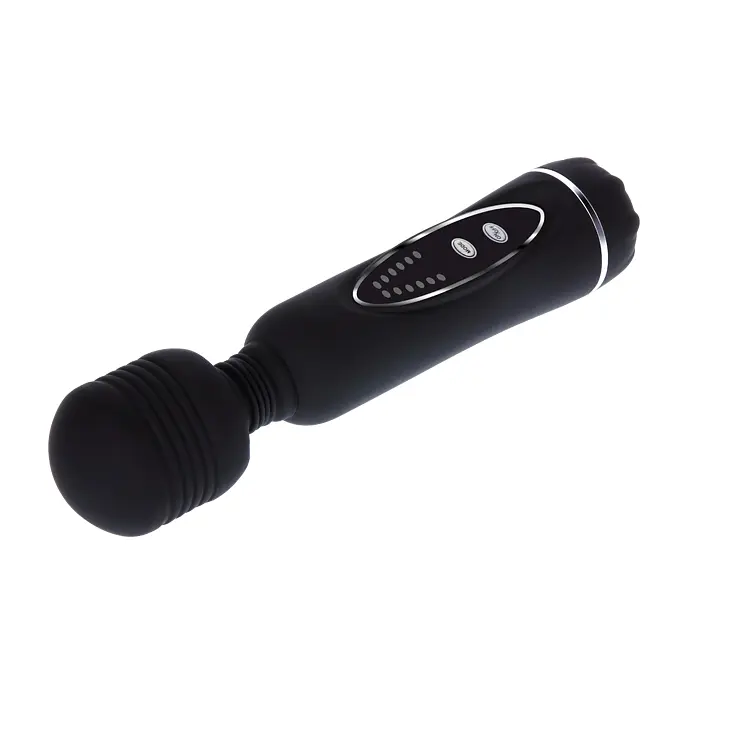 Вібратор зі змінними насадками Power Wand Massage Kit Black - фото 4
