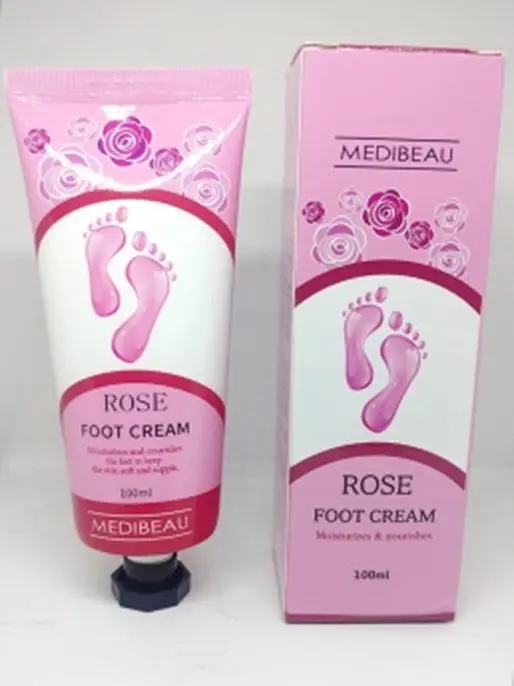 КРЕМ ДЛЯ НІГ JUNO MEDIBEAU ROSE З ЕКСТРАКТОМ ТРОЯНДИ