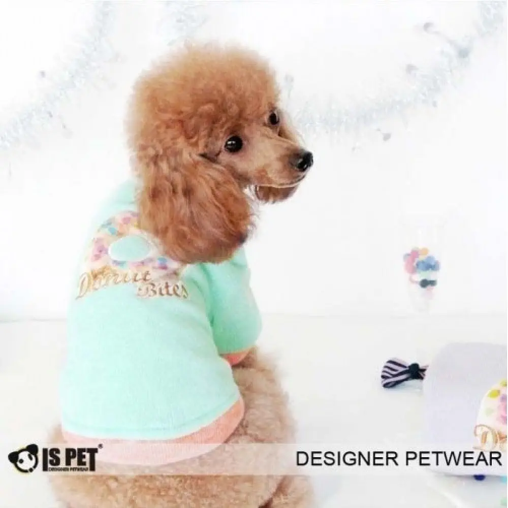 Толстовка для собак "Donut Bites sweater" м'ятний L Is Pet zoo0005762 - фото 2