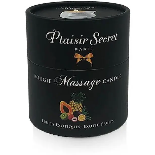 Массажная свеча Plaisirs Secrets Pineapple Mango (80 мл) - фото 2