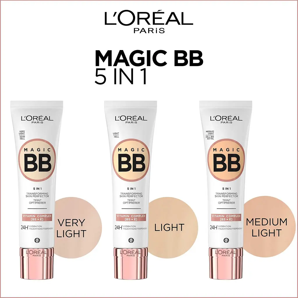 ВВ-крем для обличчя L’Oréal Paris C'est Magic 5 в 1 відтінок 01 (Дуже світлий) 30 мл (A9827300) - фото 5