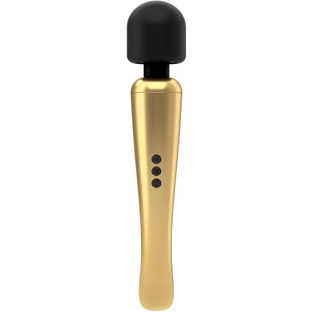 Потужний вібромасажер Dorcel Megawand Gold перезаряджається 160 режимів - фото 2