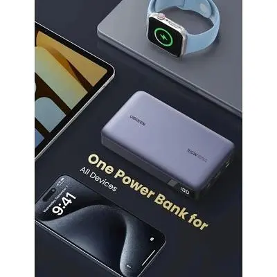 Батарея універсальна Ugreen 20000mAh 100W Two-way Fast Charging (PB720 25188) (PB720 25188) - фото 8