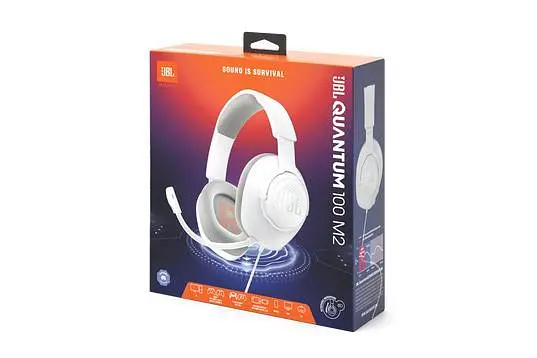 Навушники з мікрофоном JBL Quantum 100M2 JBLQTUM100M2WHT White - фото 9