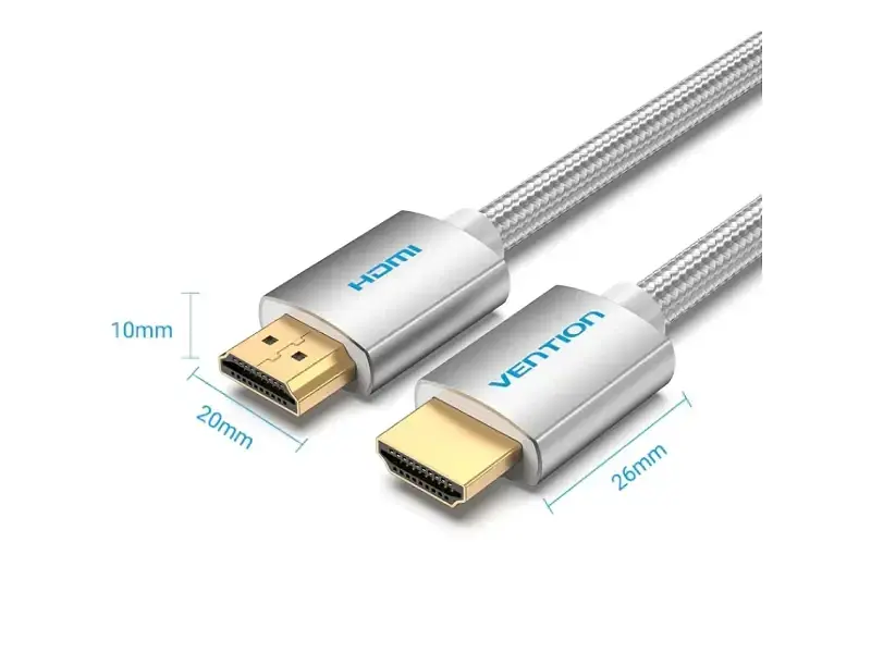 Кабель Vention HDMI M - M 1 м Gray (AABIF) - фото 2