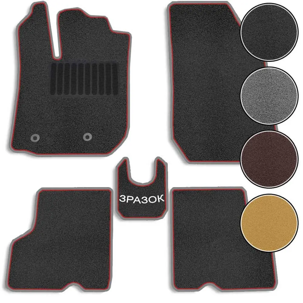 Килимки Gran текстильні для ВАЗ 2108-2115 Чорний