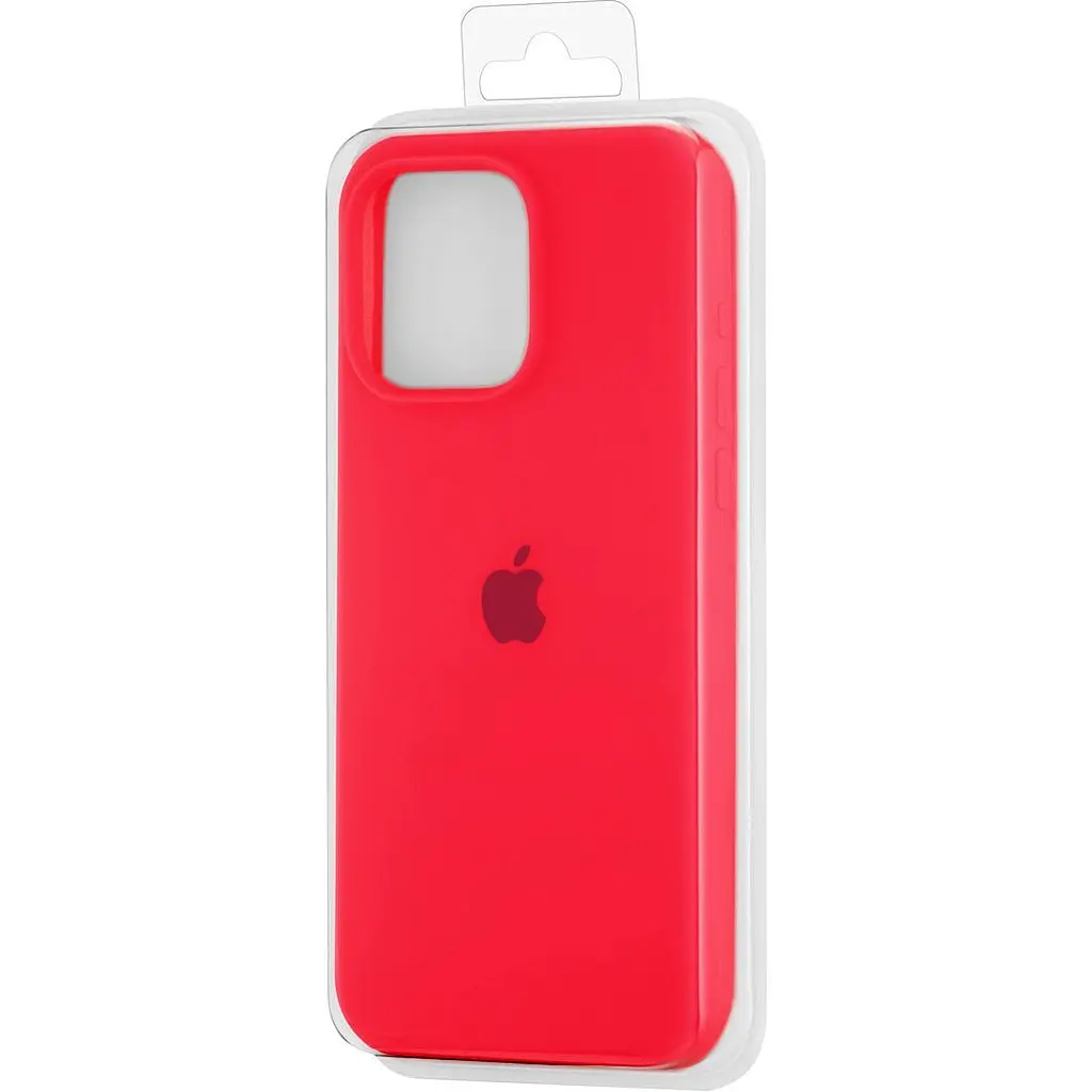 Чохол Silicone Case для Apple iPhone 16 Pro Max Rose Red AA [114924] - фото 2