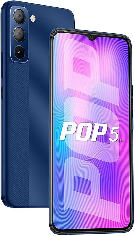 Смартфон Tecno Pop 5 LTE (BD4i) 3/32GB Deepsea Luster Акція - фото 4