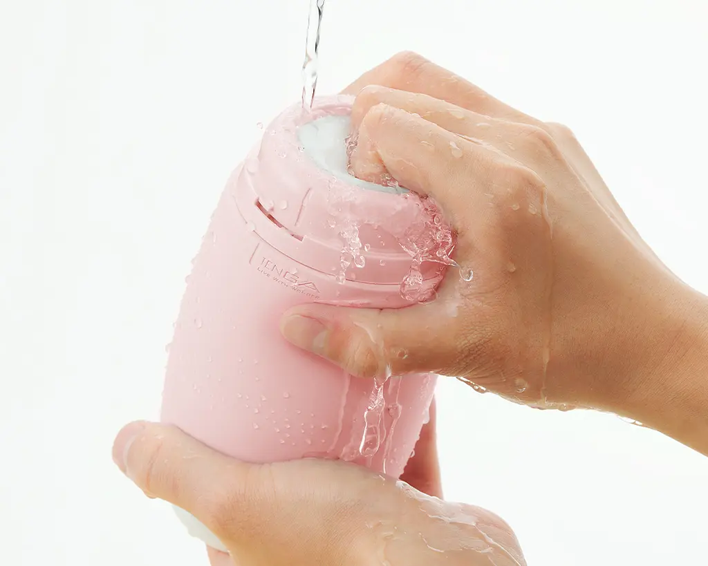 Мастурбатор Tenga Puffy Strawberry рожевий - фото 5