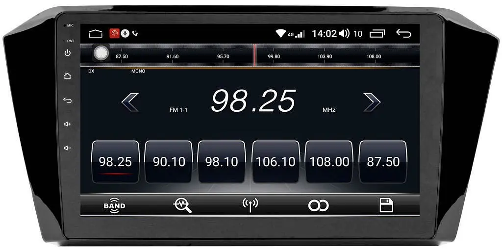 Автомагнитола штатная с 10'' экраном XPRO 10 Android 10.1 4/32 (MER-14140_6215) - фото 7