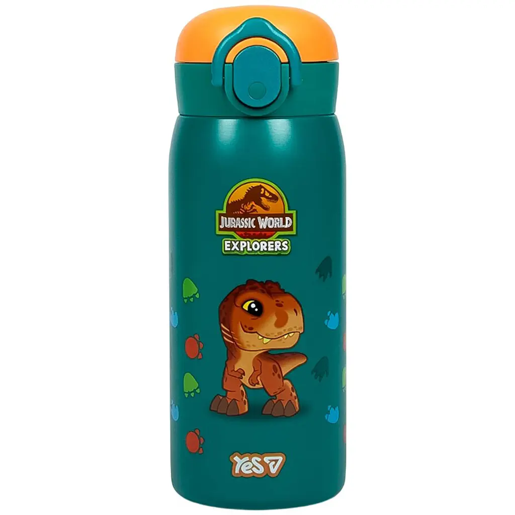 Термос Yes Jurassic World Explorer 420 мл зелений (708976)