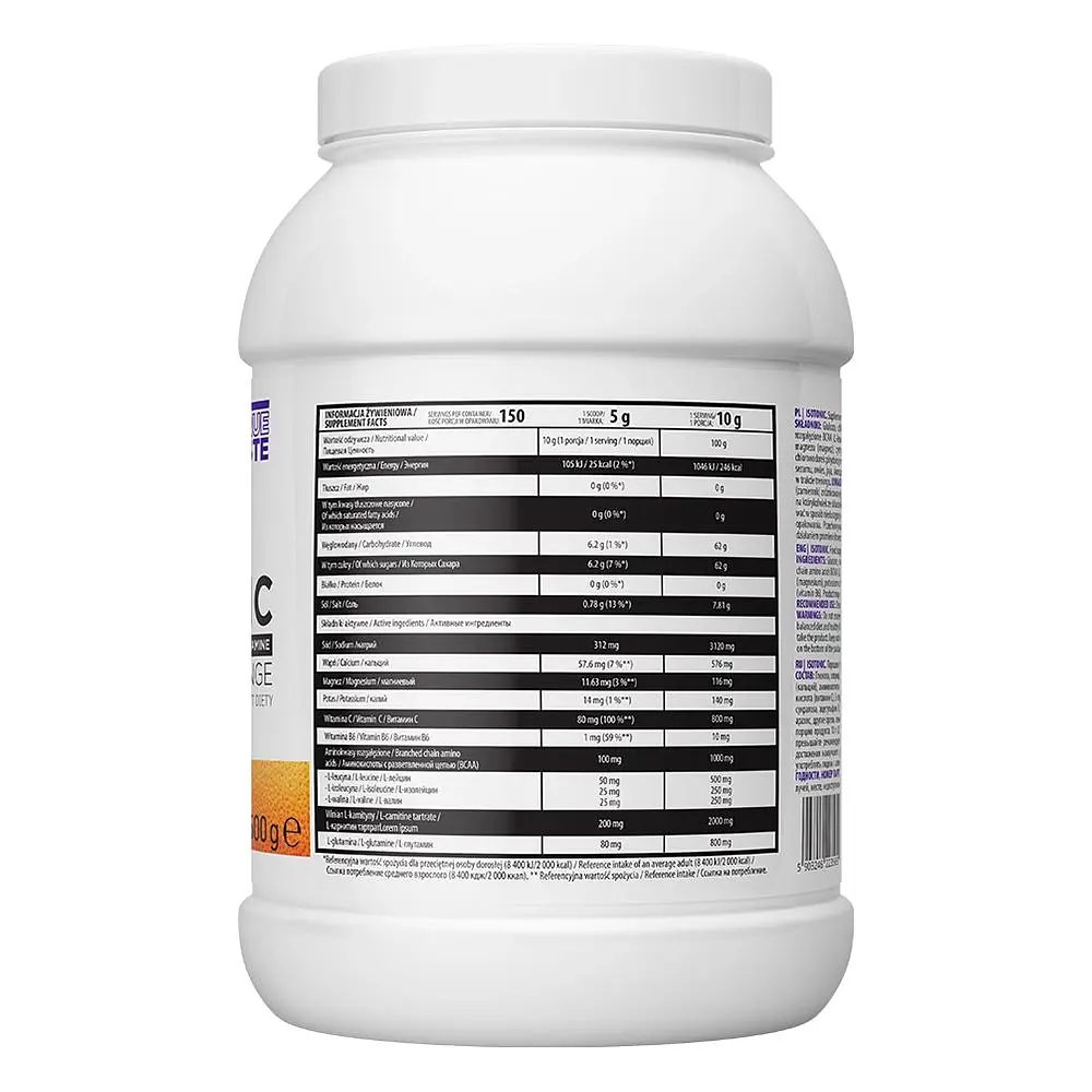 Изотоник OstroVit Isotonic Апельсин 1500 г - фото 2