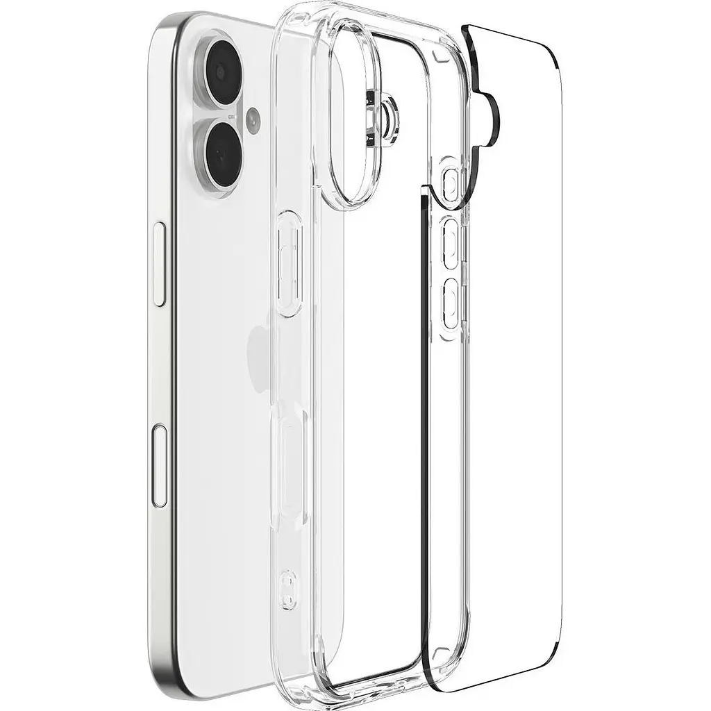 Чохол Spigen Ultra Hybrid для Apple iPhone 17 Crystal Clear (ACS10376) [149411] - фото 4