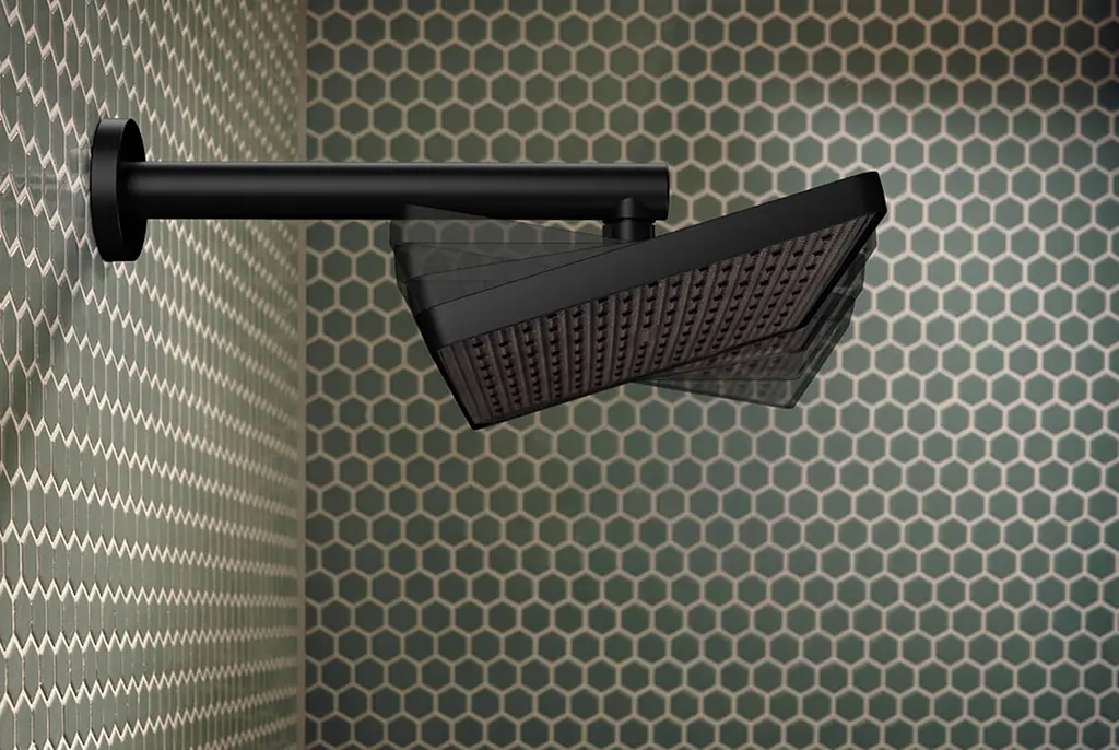 Верхній душ Hansgrohe Activera Q 290x180 1jet EcoSmart matt black 28738670 - фото 3