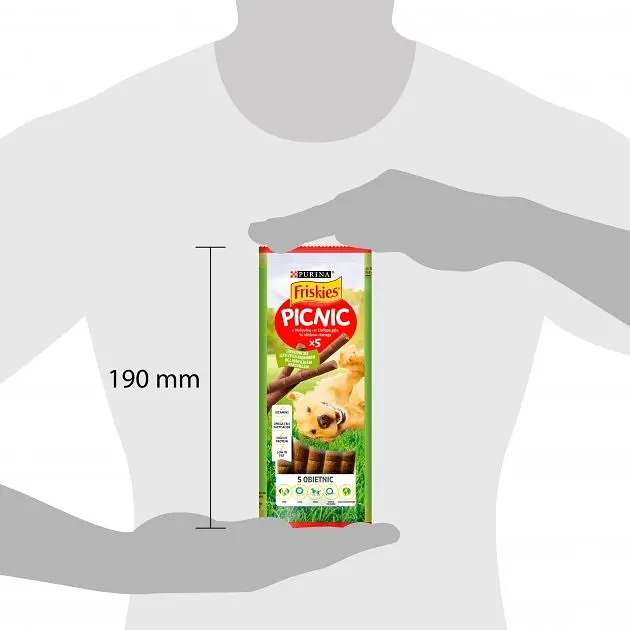 Лакомство Purina Friskies Picnic для взрослых собак с говядиной, 42 г (12351582) - фото 2