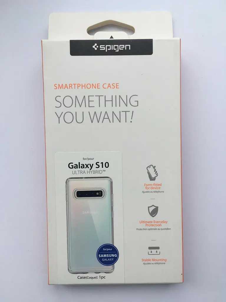 Чохол прозорий протиударний Spigen Ultra Hybrid 605CS25801 для Samsung Galaxy S10 (6.1") Clear - фото 3