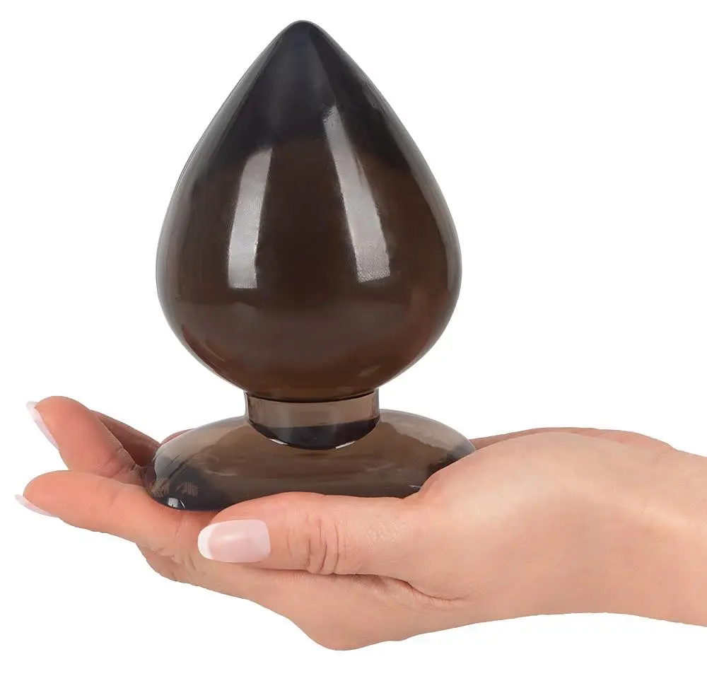 Анальна пробка Orion Anal Drops Big Plug 13 см (чорний) - фото 6