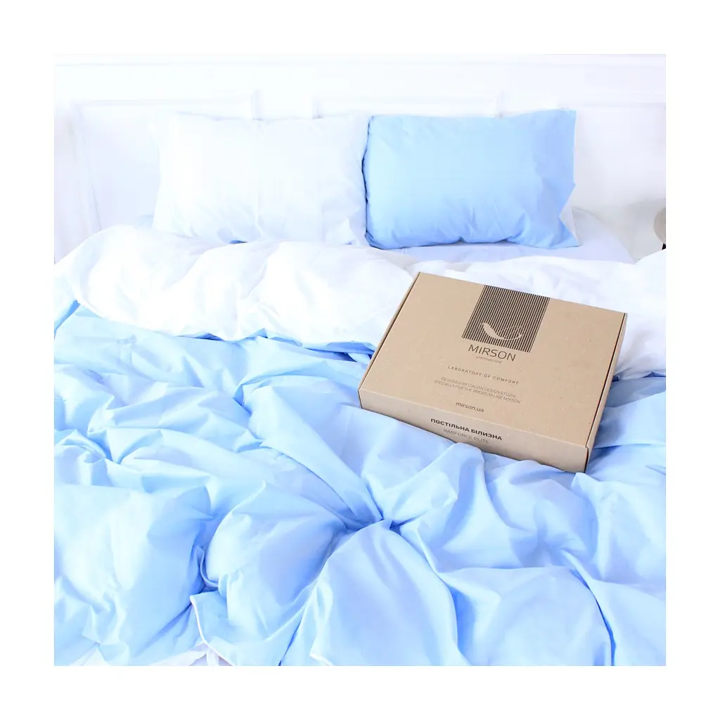 Постільна білизна MirSon Ranforce Elite Rebeca (11-2101 + 14-4121) 175х210 (2200004670591) - фото 3