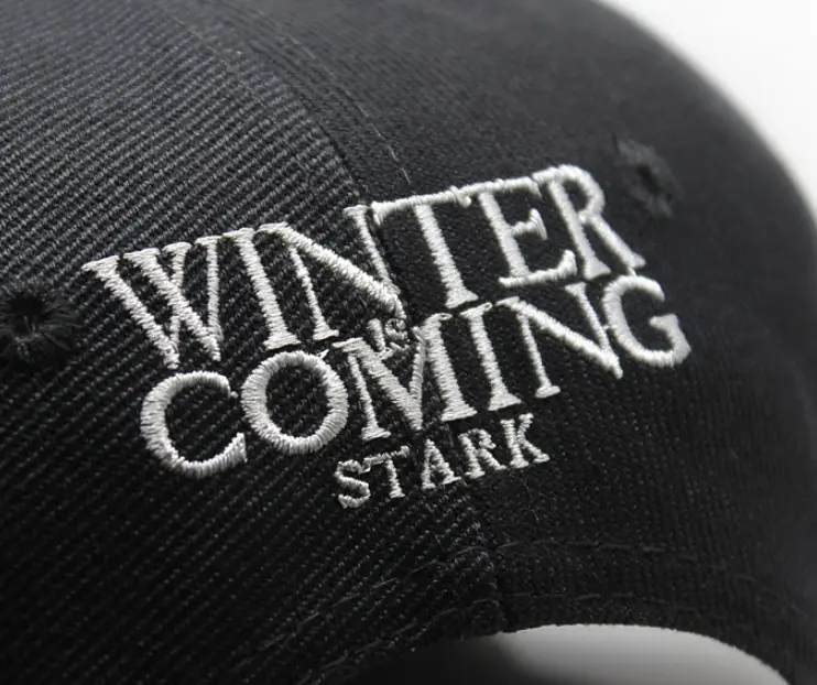 Кепка бейсболка Гра престолів Game of Thrones Будинок Старков чорна - фото 3