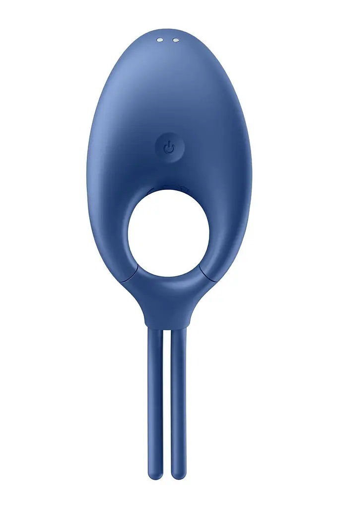 Ерекційне віброкільце-ласо Satisfyer Swordsman Blue, міцна фіксація, 10 режимів, потужний мотор - фото 5
