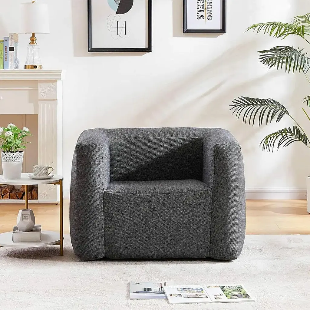 Надувное кресло Wall Sticker SW-00002292 серое - фото 10