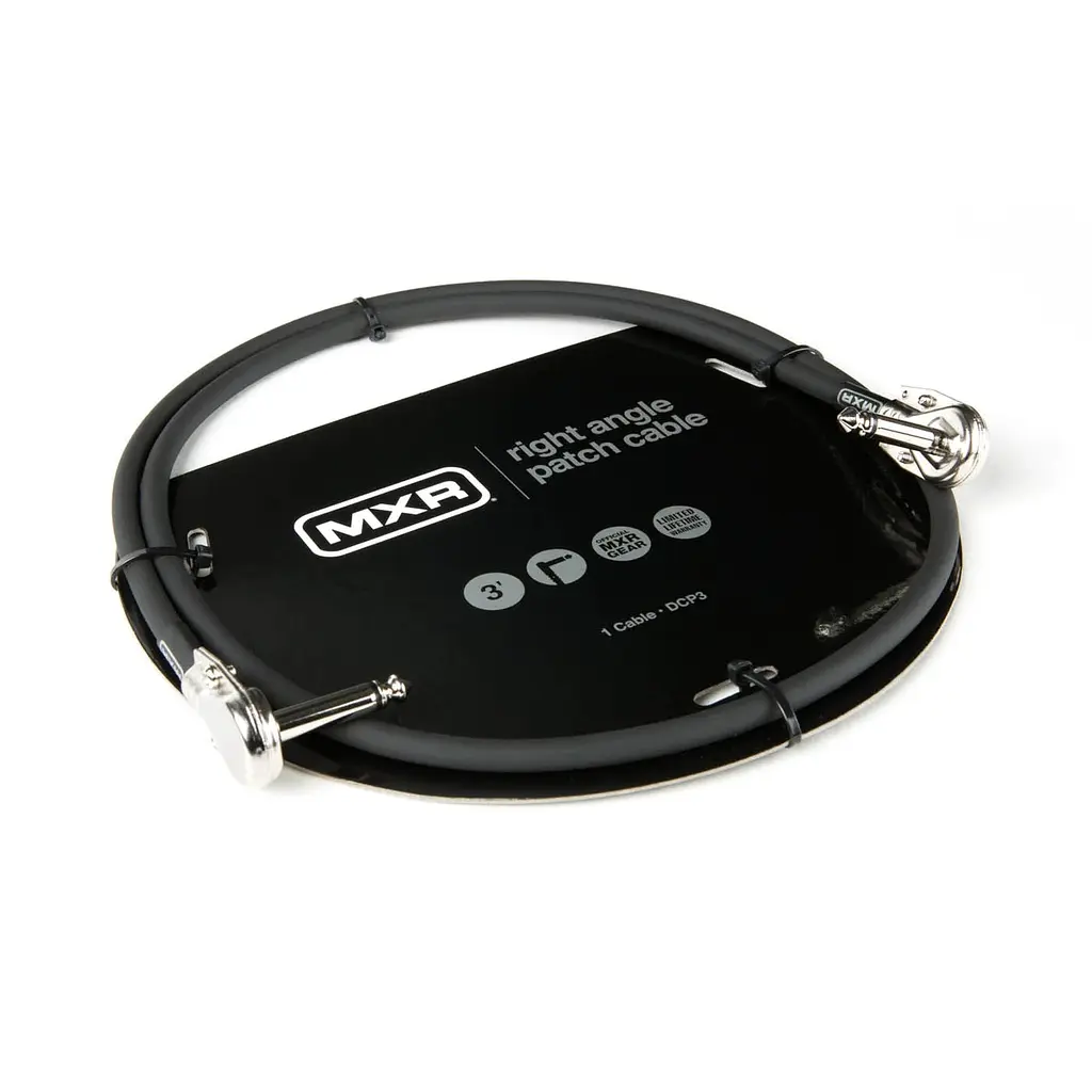 Кабель інструментальний Dunlop DCP3 MXR Patch Cable 0.9m (3ft) (Right Angle) - фото 2