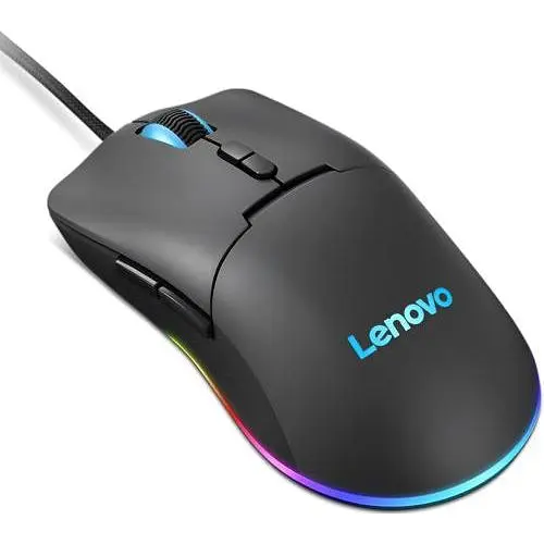 Миша Lenovo Legion M210 RGB, Black, USB, оптична (сенсор Pixart 3333), до 8000 dpi, RGB підсвічування, 7 програмованих кнопок, 1.8 м (GY51M74265)