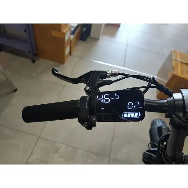 Электровелосипед E-scooter фетбайк складной 20 дюймов 500W 48V 21Ah - фото 7