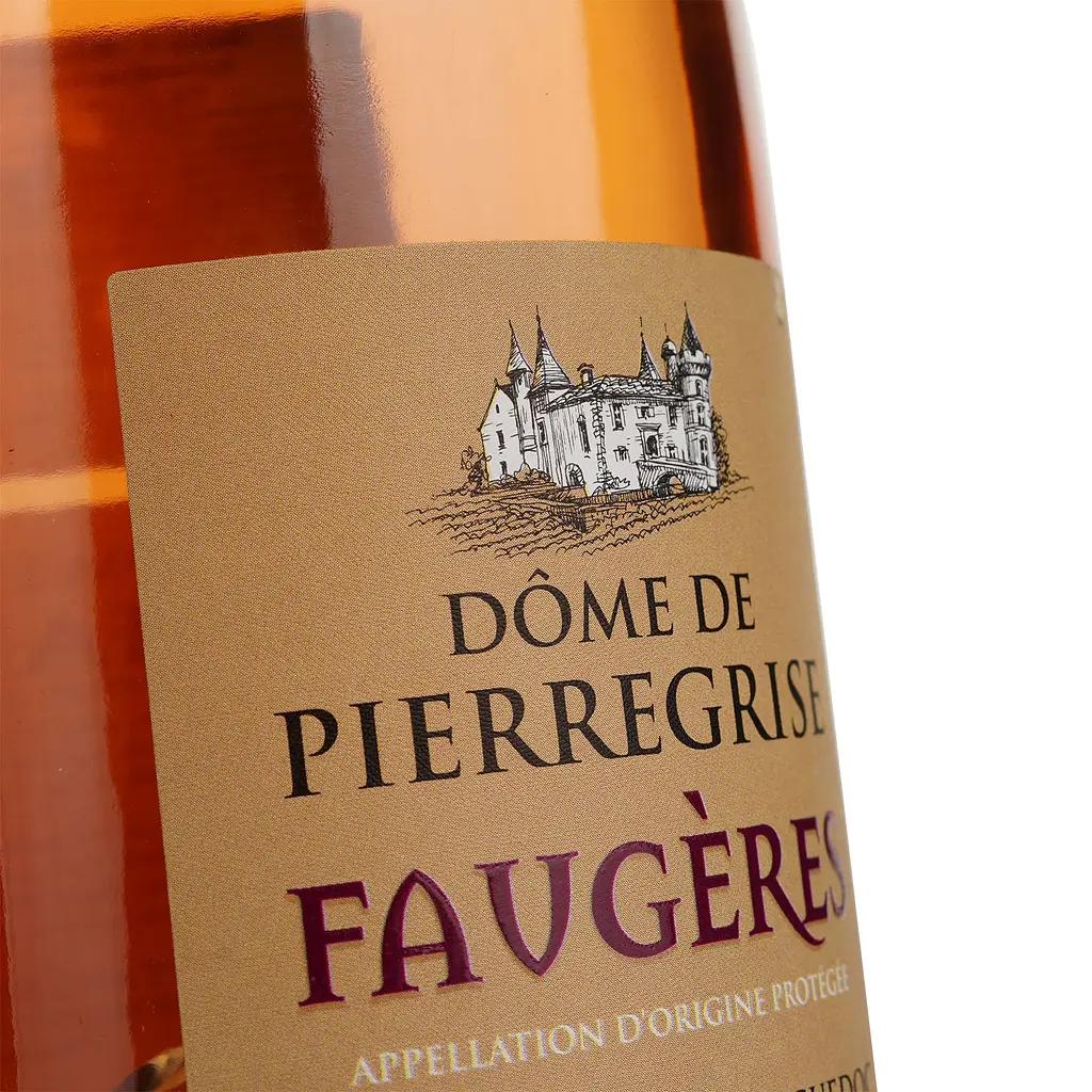 Вино Dome de Pierregrise Rose AOP Faugeres розовое сухое 0.75 л - фото 5