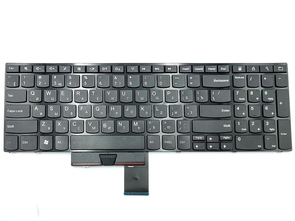 Клавіатура для Lenovo ThinkPad Edge E520, E525 (RU Black) - фото 3