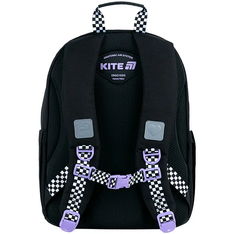 Рюкзак для початкової школи Kite Education 584 Panda Love Чорний (K26-584M-2) - фото 6