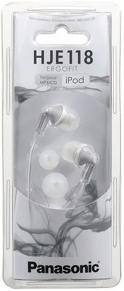 Навушники Panasonic RP-HJE118GU-S (RP-HJE118GUS) - фото 2