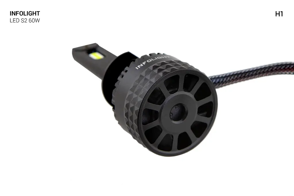 Комплект світлодіодних ламп Infolight S2 H1 60W - фото 3