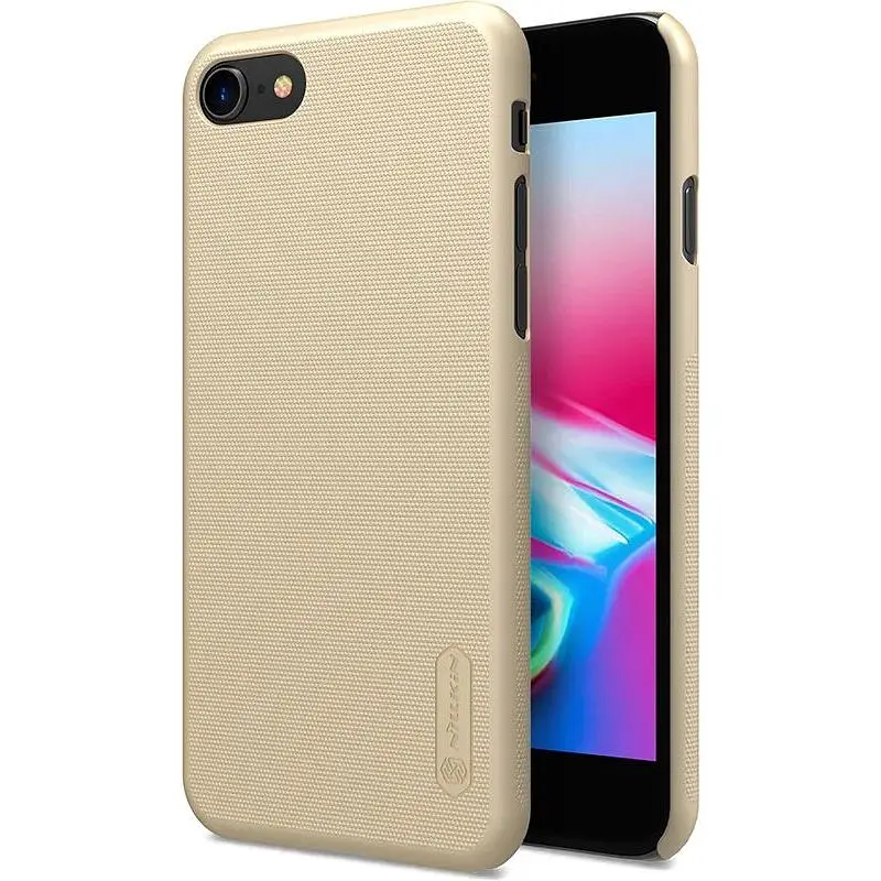 Чохол-накладка Nillkin Super Frosted Shield Case Apple iPhone 8/SE 2020 Gold - фото 4