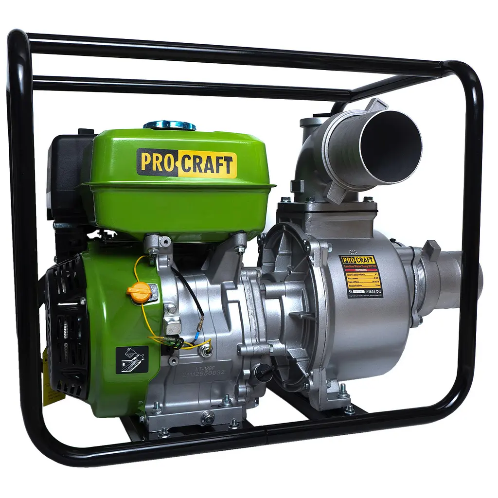 Бензинова мотопомпа Procraft WP100 - фото 2