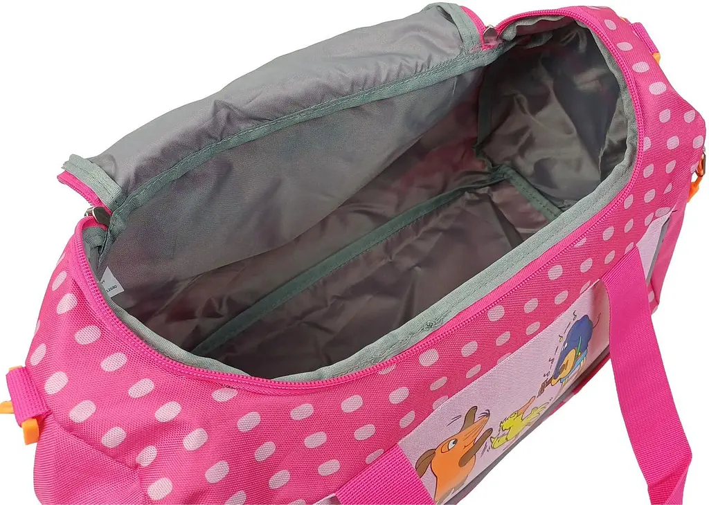 Сумка спортивна дитяча Hanson Die Maus Sporttasche 18 л 37x22x17 см поліестер рожева - фото 8