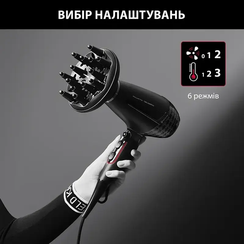 Фен ROWENTA CV888LF0 - фото 10