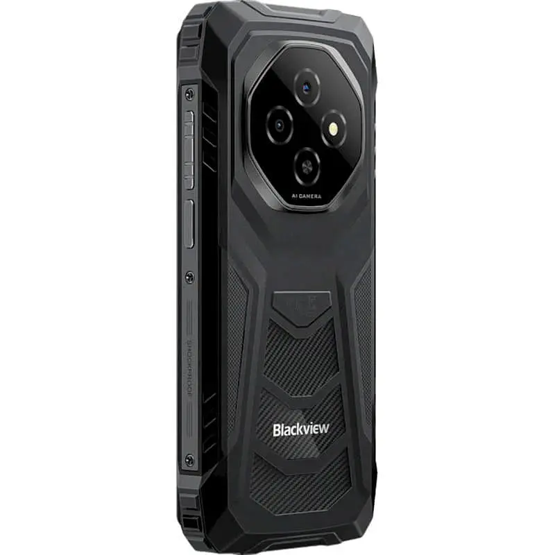 Смартфон Blackview FORT 1 6.56" 6/256ГБ 2SIM 10000 мАxгод чорний UA - фото 7