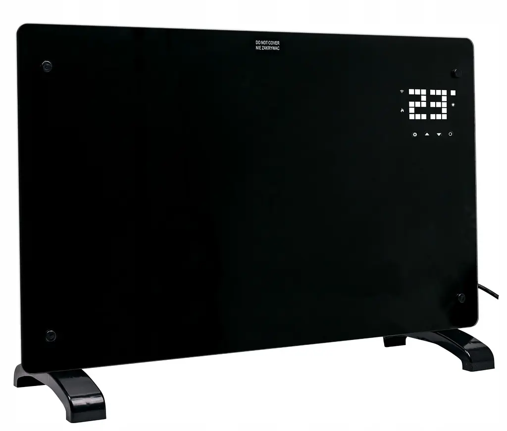 Конвекторный обогреватель Volt Polska TermoGlass Pro 2в1 2000W Wi-Fi Smart Black - фото 2